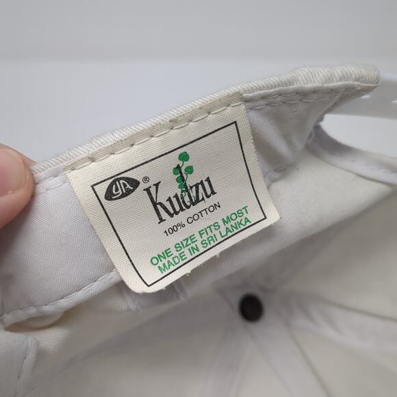 Court 98 St. Joseph MO Snapback Cap Beige One Size Adjustable Distressed Kudzu - Picture 9 of 9